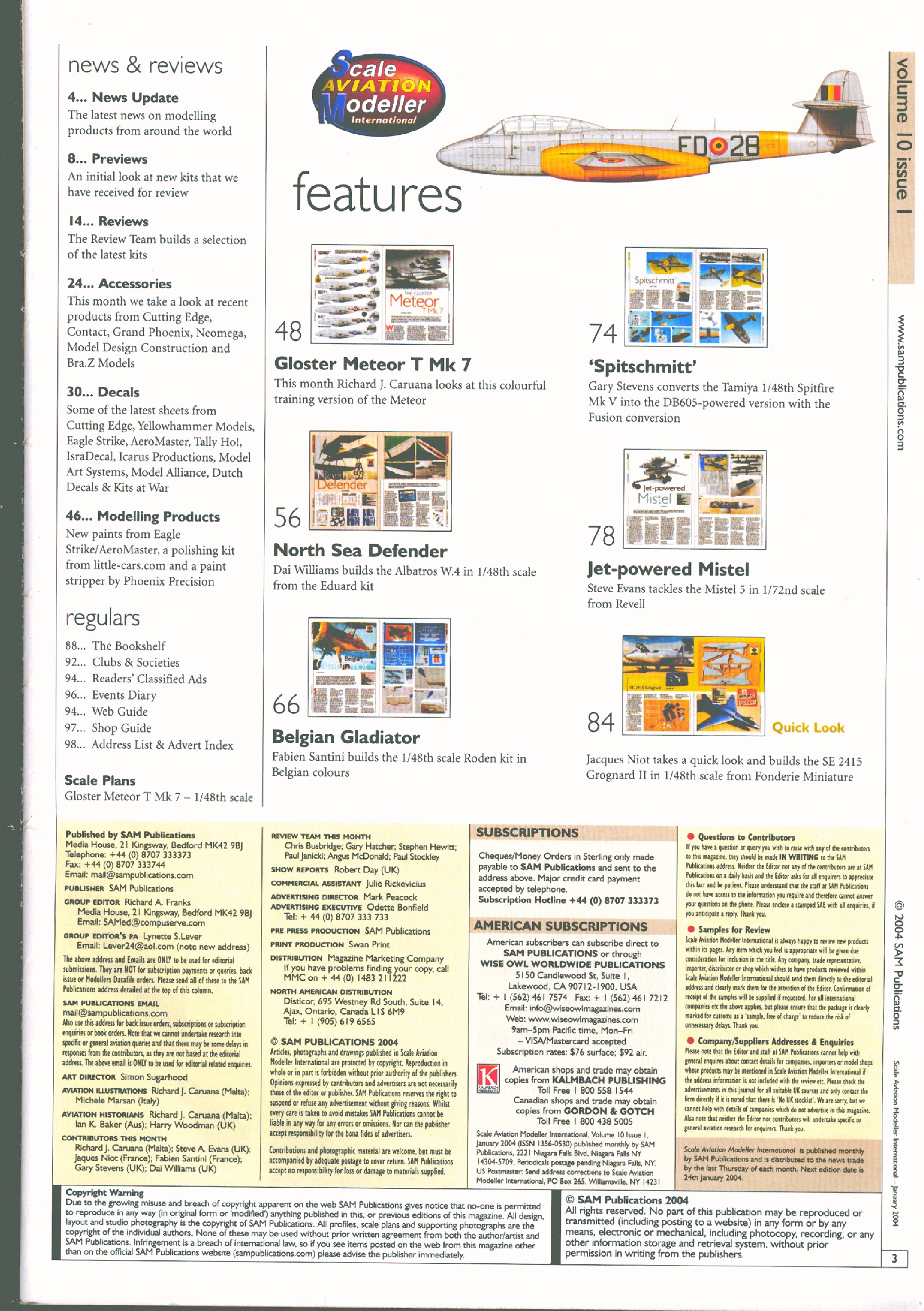 Scale Aviation Modeller International 2004-01